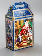 Подарочная новогодняя коробка «Атмосфера», для сладких подарков, 17.8×10×32.5 см 10900107