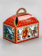 Подарочная новогодняя коробка «Атмосфера» Ларец малый 18.5×12.5×19 см - Фото 2