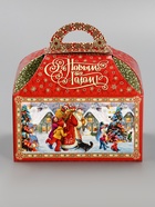 Подарочная новогодняя коробка «Атмосфера» Ларец малый 18.5×12.5×19 см - Фото 3