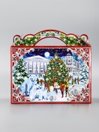 Подарочная новогодняя коробка «На катке», для сладких подарков, 25?12?24 см (комплект 2 шт) - фото 53887846