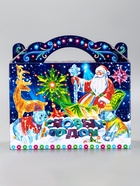 Подарочная новогодняя коробка «Неон», для сладких подарков, 25?12?24 см (комплект 2 шт) - фото 53887850