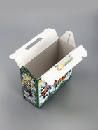 Подарочная коробка новогодняя «Чудо тройка» Чемоданчик малый, 17.3×6.5×15 см 10900129