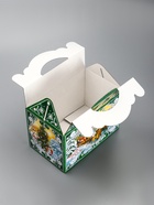 Подарочная новогодняя коробка «Чудо-тройка», Чемоданчик средний 20?12?19 см (комплект 2 шт) - фото 53887904