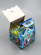 Подарочная новогодняя коробка «Карнавал», для сладких подарков, 16×16×22 см (5 шт) - фото 809183608