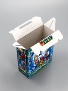 Подарочная коробка новогодняя «Новогодняя карусель» 14×6×21 см 10900137