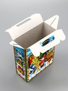 Подарочная коробка новогодняя «Экспресс» 14?6?21 см (комплект 10 шт) - фото 53887941