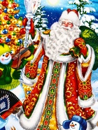 Подарочная коробка новогодняя «Экспресс» 14?6?21 см (комплект 10 шт) - фото 54004780