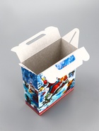 Подарочная коробка новогодняя «Золотая рыбка» 14×6×21 см 10900139