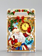 Подарочная коробка новогодняя «Дети», для сладких подарков,14×6×21 см 10900141