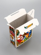 Подарочная коробка новогодняя «Дети», для сладких подарков,14×6×21 см 10900141