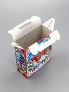 Подарочная коробка новогодняя «Кремль». для сладких подарков, 14?6?21 см (комплект 10 шт) - фото 53887959