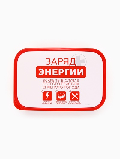 Ланч - бокс «Заряд энергии», 1200 мл