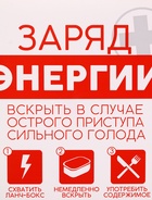 Ланч-бокс «Заряд энергии» 1200 мл, с красной крышкой - Фото 6