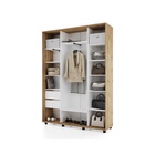 Шкаф-купе Bright 177х45х230 222 Дуб Вотан-Белый шёлк - фото 14902468