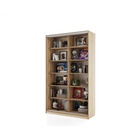 Библиотека-купе HOBBY 150х45х210 2G Дуб Сонома-Белый шёлк - фото 14902540