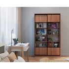 Библиотека-купе HOBBY 150х45х210 2G Дуб Табачный-Белый шёлк - фото 14902566