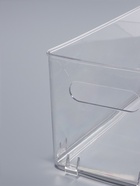 УЦЕНКА Органайзер для хранения, с ручками, 1 секция, 30×14×13 см, прозрачный - Фото 2