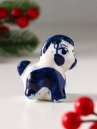 Фигурка фарфор гжель «Коник» - Фото 4