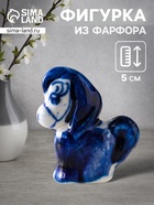 Фигурка фарфор гжель «Конь Огонь» - Фото 1