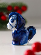 Фигурка фарфор гжель «Конь Огонь» - Фото 2