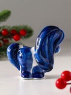 Фигурка фарфор гжель «Конь Жаркий» - Фото 4