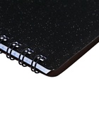 Тетрадь на гребне A5, 48 листов в клетку, BG Glitter, пластиковая обложка, офсет - Фото 2