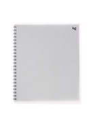 Тетрадь на гребне A5, 48 листов в клетку, BG «Сияние», пластиковая обложка, офсет - Фото 1