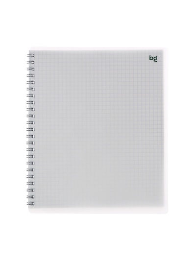 Тетрадь на гребне A5, 48 листов в клетку, BG «Сияние», пластиковая обложка, офсет