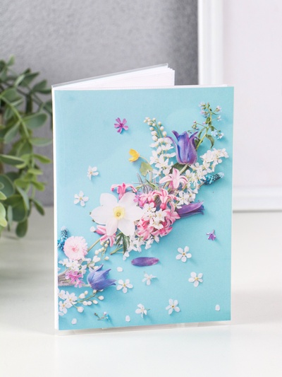 Фотоальбом на 36 фото 10×15 см «Цветы», мягкая обложка