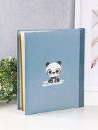 Фотоальбом магнитный на 10 листов «Панда», 23×28 см, переплёт: спираль - фото 809199033