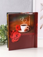 Фотоальбом магнитный на 10 листов «Алая роза», 23×28 см, переплёт: спираль - фото 54808053