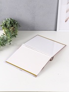 Фотоальбом магнитный на 10 листов «Ванильная роза», 23×28 см, переплёт: спираль - фото 54808091