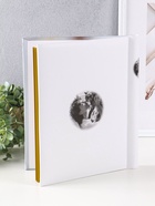 Фотоальбом магнитный на 10 листов «Белый котенок», 23×28 см, переплёт: спираль - Фото 2