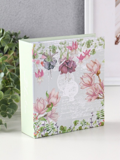 Фотоальбом на 100 фото 10×15 см «Нежные цветы»