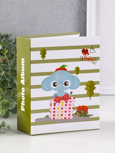 Фотоальбом на 100 фото 10×15 см «Слоник»