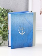 Фотоальбом на 100 фото 10×15 см «Маяк», голубой - фото 54808203