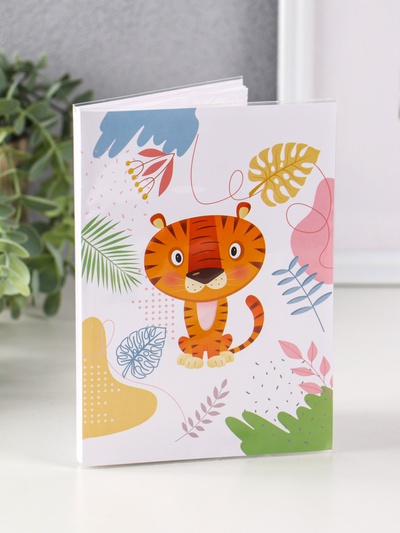 Фотоальбом на 36 фото 10×15 см «Тигр», мягкая обложка