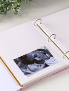 Фотоальбом магнитный на 50 листов 23×28 см, «Малыш в розовой шапочке», переплёт: 3-кольца - Фото 4