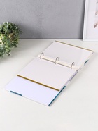 Фотоальбом магнитный на 50 листов «Бабочка на зелёном листе», 23×28 см, переплёт: 3-кольца - фото 54808288