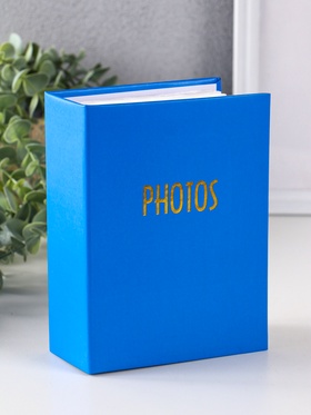 Фотоальбом на 100 фото 10×15 см «Изыск», голубой