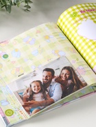 Фотокнига на 12 листов для заполнения (анкета), 14 листов для 56 фото 10×15 см «Крошка», розовый - Фото 4