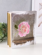 Фотоальбом магнитный на 20 листов 23×28 см, «Розы в вазе», переплёт: спираль - фото 54808365