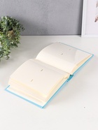 Фотоальбом на 200 фото 10×15 см «Малыш», голубой, книжный переплёт - фото 54808404