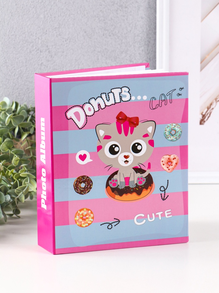 Фотоальбом на 200 фото 10×15 см «Кошечка» - Фото 1