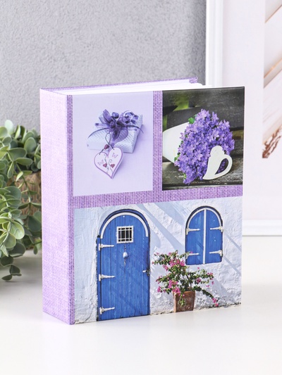 Фотоальбом на 200 фото 10×15 см «Синяя дверь»