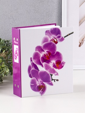 Фотоальбом на 200 фото 10×15 см «Орхидея»