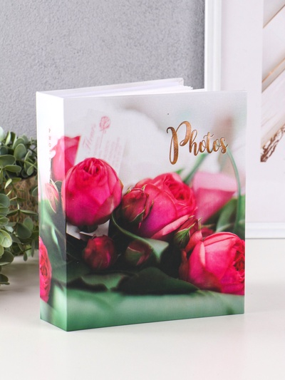 Фотоальбом на 200 фото 10×15 см «Розы»