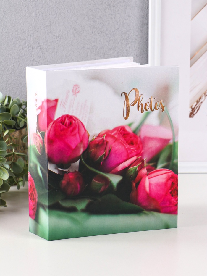 Фотоальбом на 200 фото 10×15 см «Розы» - Фото 1