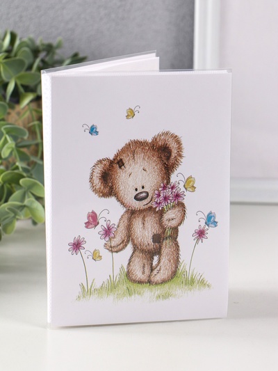 Фотоальбом на 36 фото 10×15 см «Медвежонок», мягкая обложка