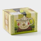 УЦЕНКА Чайник заварочный с металл ситом «Беседа» 350 мл, 16.5×10×11 см - Фото 4